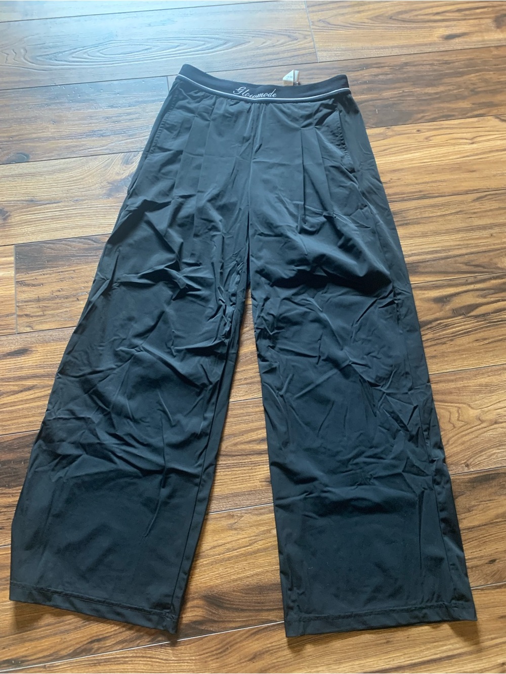 SHEIN Black Wide Leg High-Rise Pants